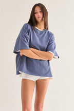 OVERSIZED CREW NECK T-SHIRT
