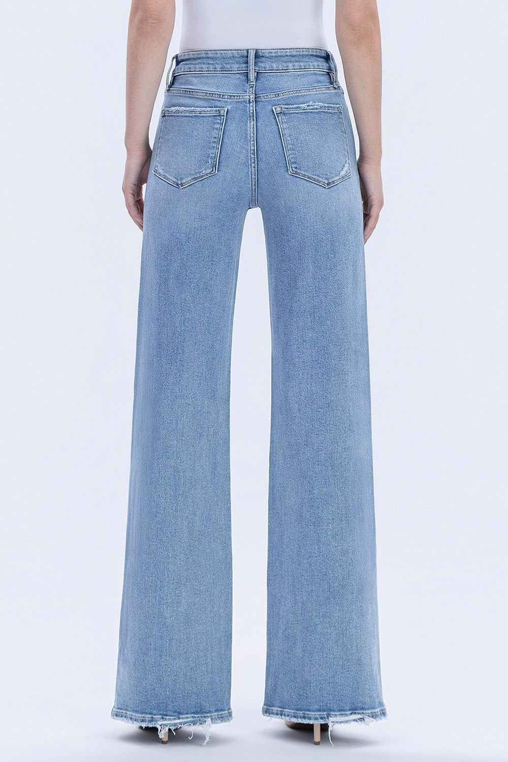 VERVET TAYLOR HIGH RISE WIDE LEG JEAN