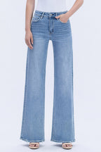 VERVET TAYLOR HIGH RISE WIDE LEG JEAN