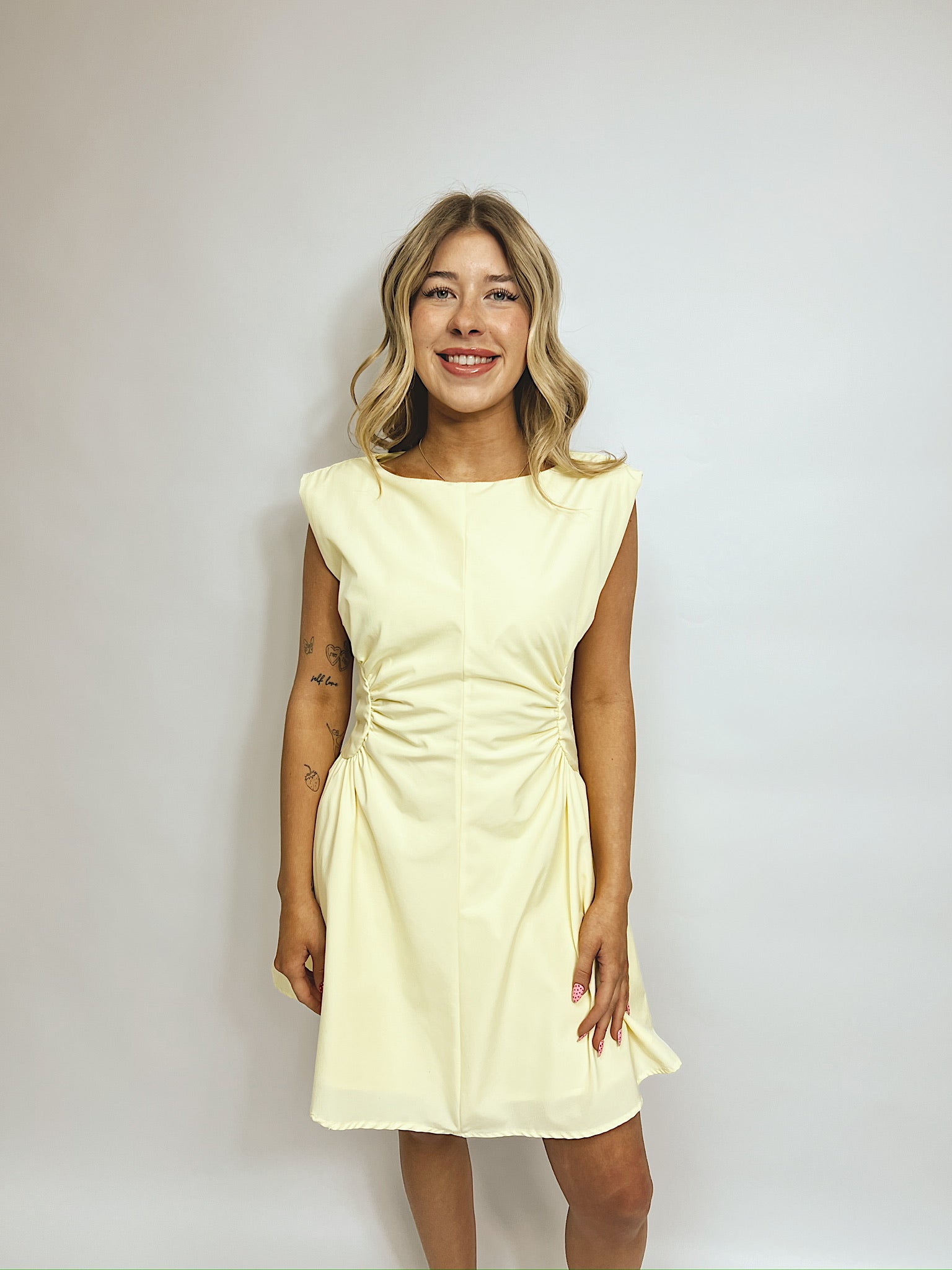 LEMON DROP MINI DRESS