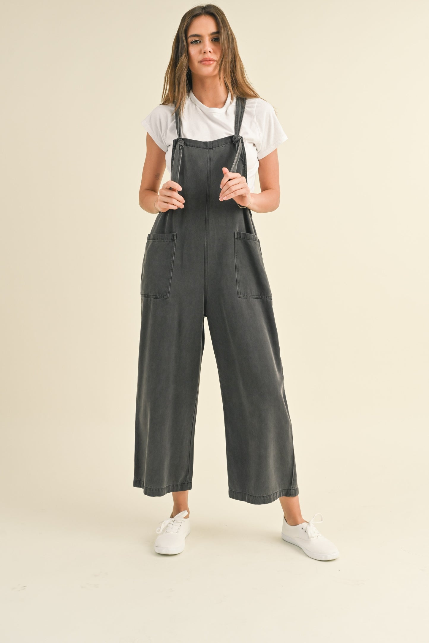 TENCEL WASHED JUMPSUIT