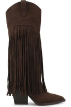 YUMA FRINGE BROWN BOOT