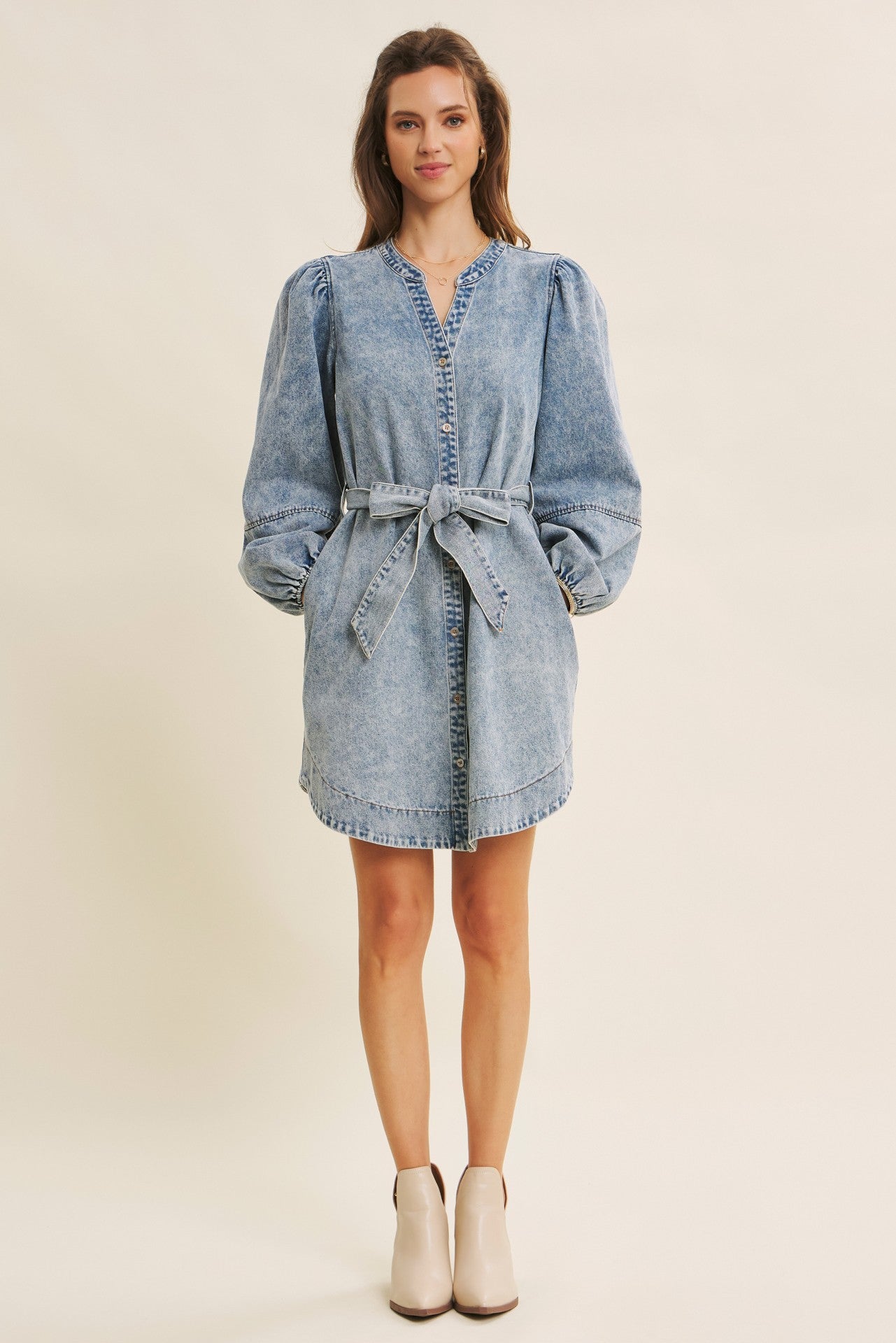 A-LINE DRESS