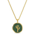 TINY CACTUS NECKLACE