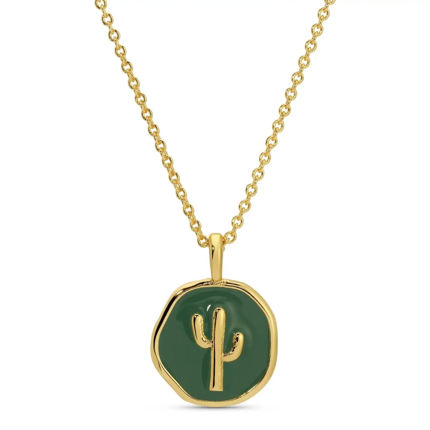 TINY CACTUS NECKLACE