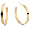 SAHIRA CARRIE FLAT HOOPS