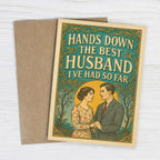 BEST HUSBAND SO FAR CARD
