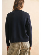 SOFT SMOOTH SWEATER NAVY