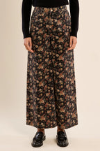 FLORAL DENIM PANT