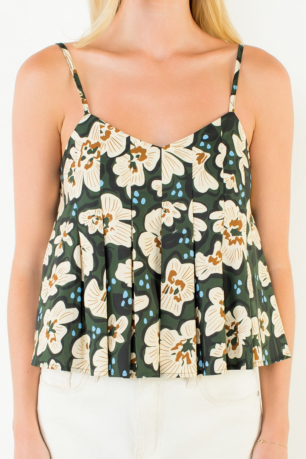 FLORAL TANK TOP