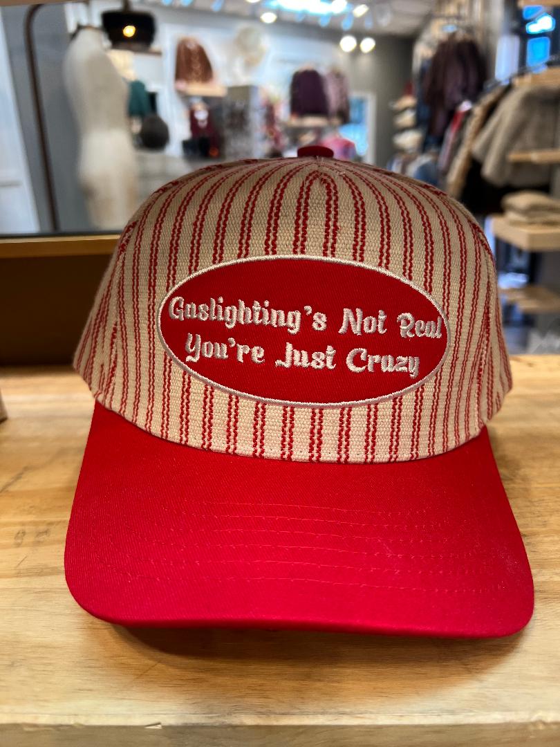 "GASLIGHTING'S NOT REAL" TRUCKER HAT