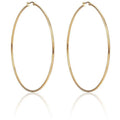 SAHIRA OVAL HOOPS (GOLD)