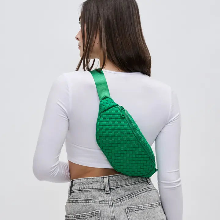 AIM HIGH WOVEN BELT BAG