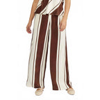 MAISY STRIPE CREAM/BROWN PANT