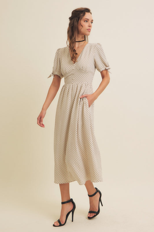CLASSIC POLKA DOT DRESS