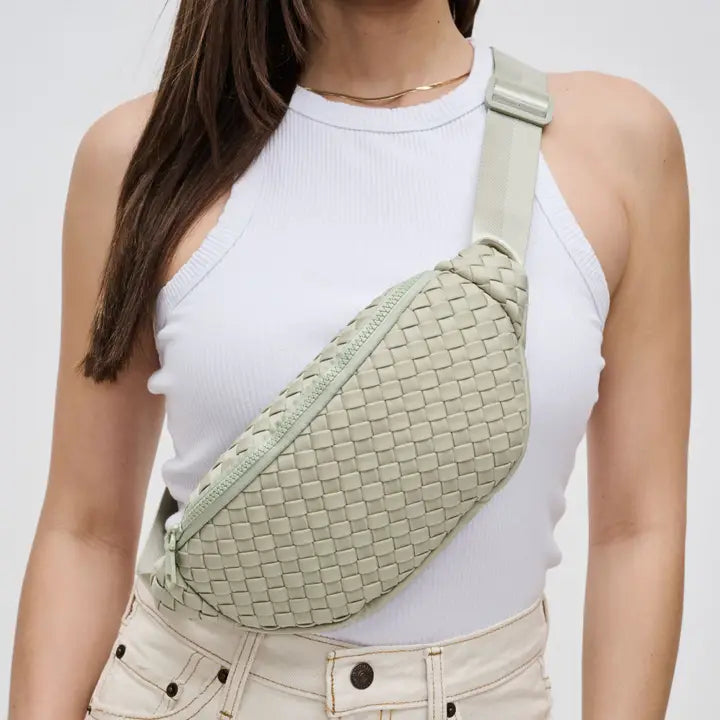 AIM HIGH WOVEN BELT BAG