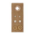 STAR VELVET STUD SET