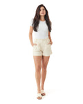 ECRU BLACK LINED SHORTS